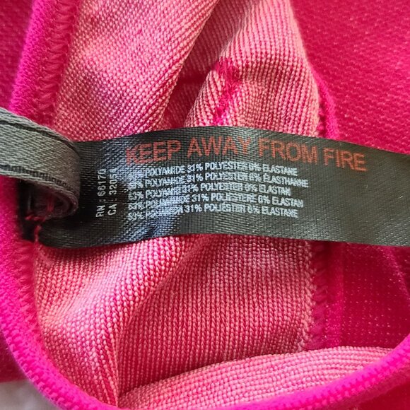 by Anthropologie Jenny Seamless Bralette T-Back S/M Pink Hearts Adjustable NWOT - Picture 6 of 8